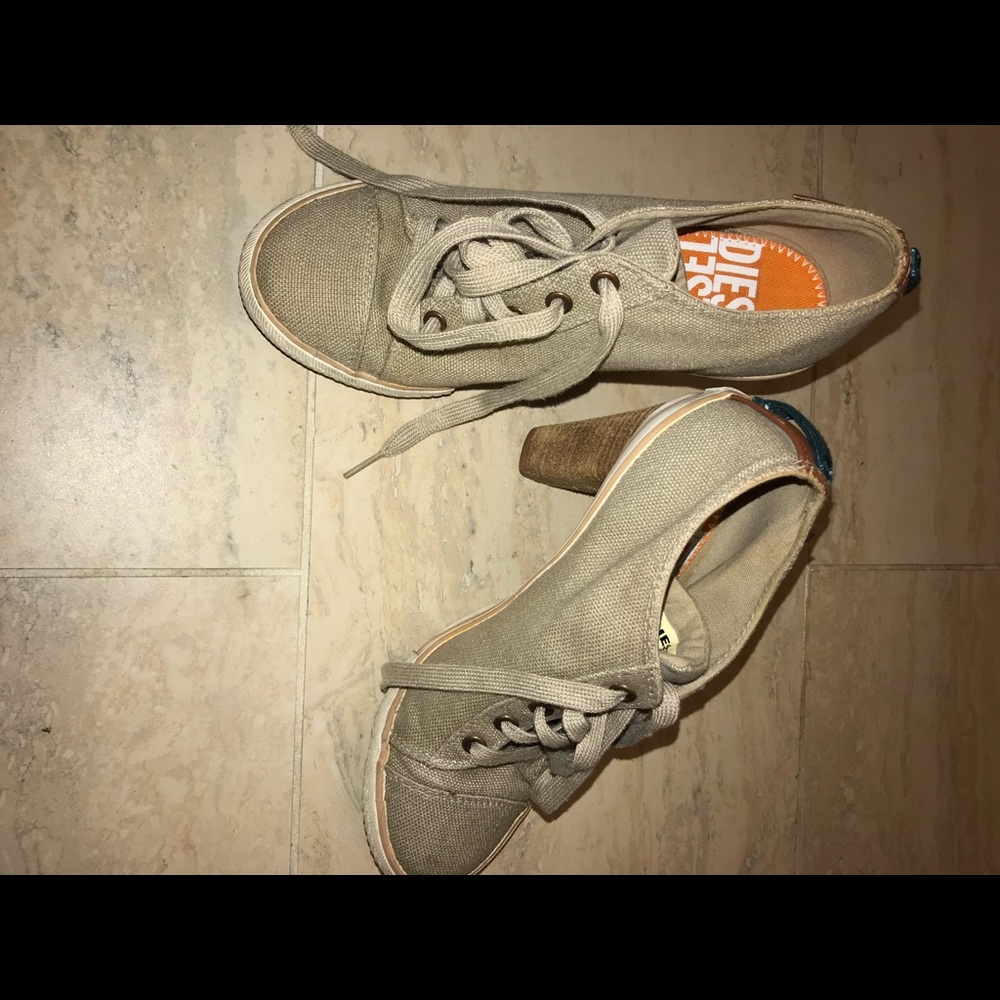 Diesel heel sneakers